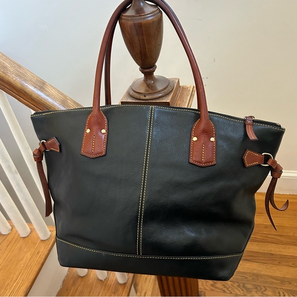 Vintage Dooney & Bourke Fairfield Champosa Black - Picture 3 of 12